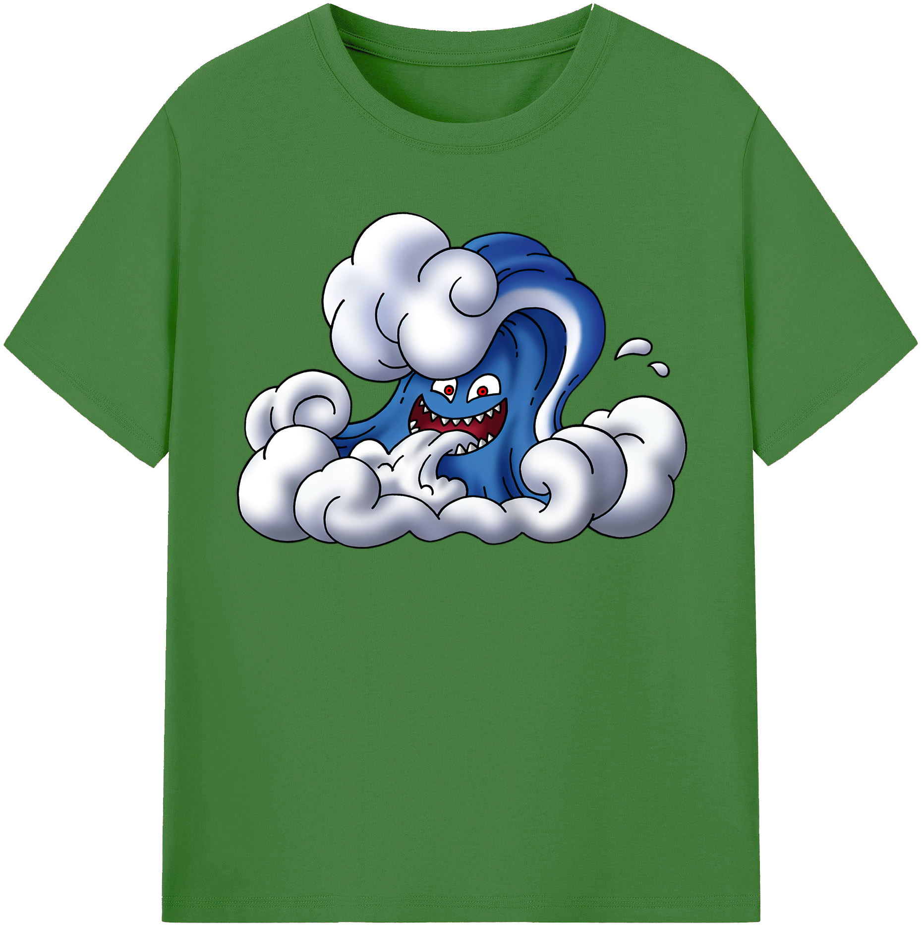 （画像用） ドラゴンクエスト Doragon Kuesuto Dragon Quest レディースカジュアルプリントTシャツ（綿100％）